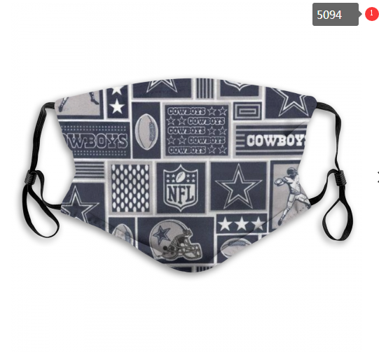 NFL Dallas cowboys #6 Dust mask with filter
